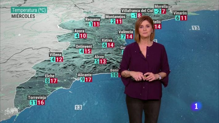 El tiempo en la Comunitat Valenciana - 09/01/24