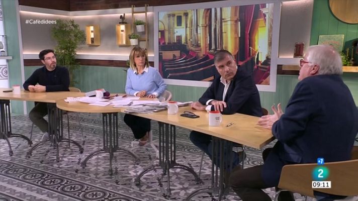 Cafè d'idees - Javier Pacheco, Dani Sánchez-Crespo i Rogelio Queiruga