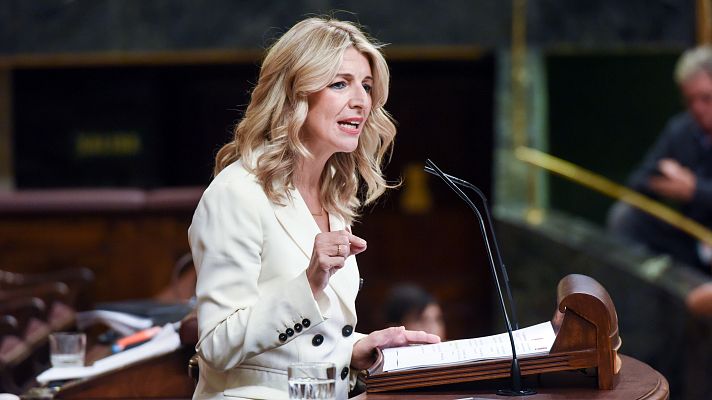 La hora de La 1 - Díaz acusa a Podemos de "recortar" derechos