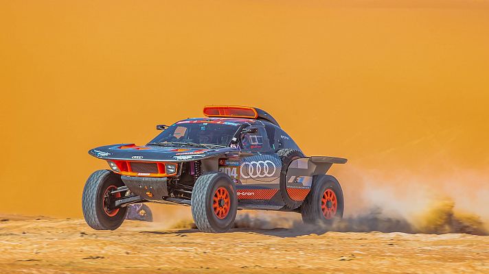 Telediario 1 - Dakar 2024: Carlos Sainz, líder virtual tras la primera parte de la etapa maratón