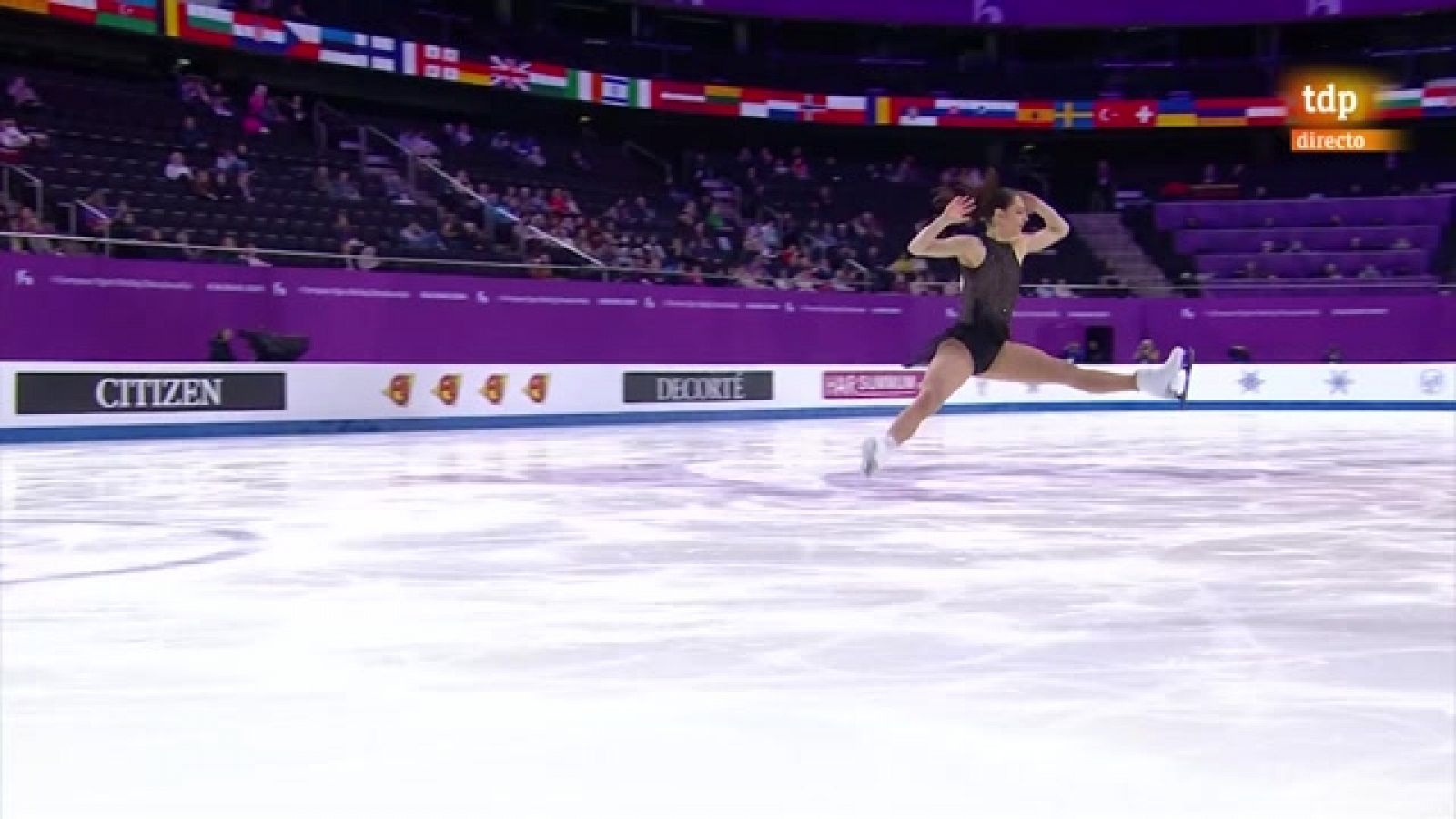 Patinaje Artístico - Campeonato de Europa. Corto Femenino Grupo 5 y 6 - ver ahora