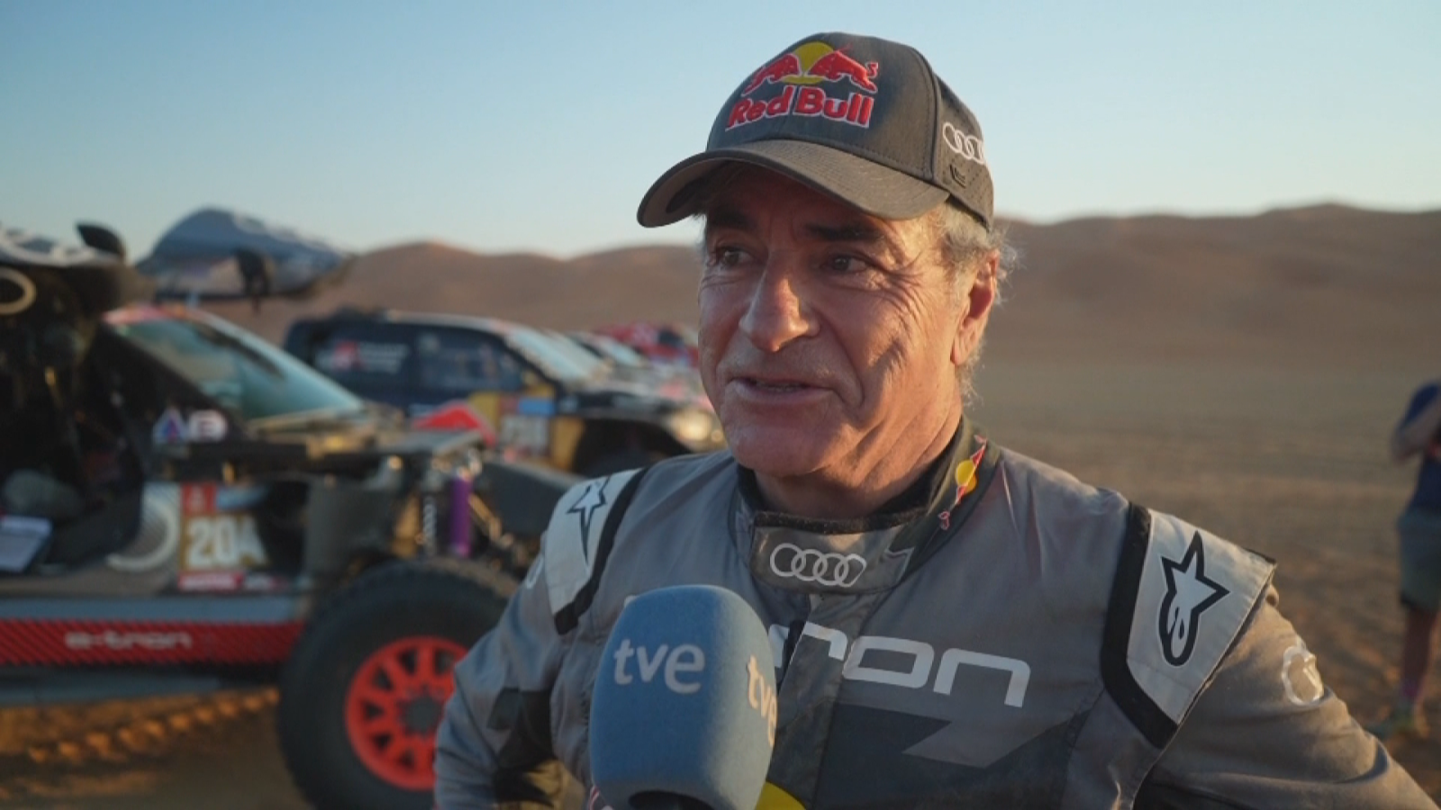 Carlos Sainz: " Parece que la táctica va funcionando".