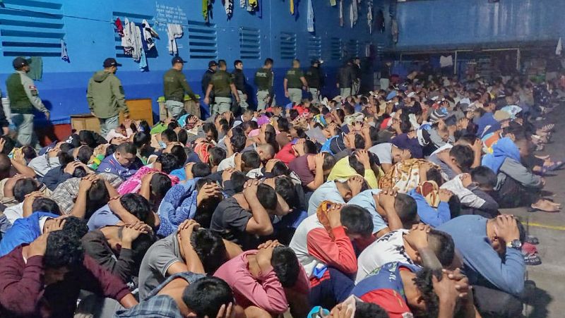 El Gobierno de Ecuador aspira al modelo carcelario de Bukele en El Salvador