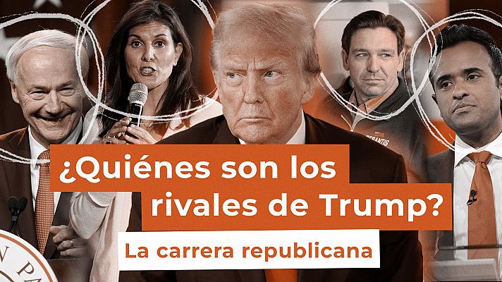 EE.UU.: Estos son los rivales de Trump en las primarias republicanas hacia la Casa Blanca