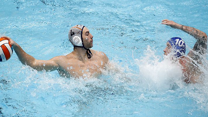 Fácil, potente y rápido: El palmeo de España en los cuartos del Europeo de waterpolo...