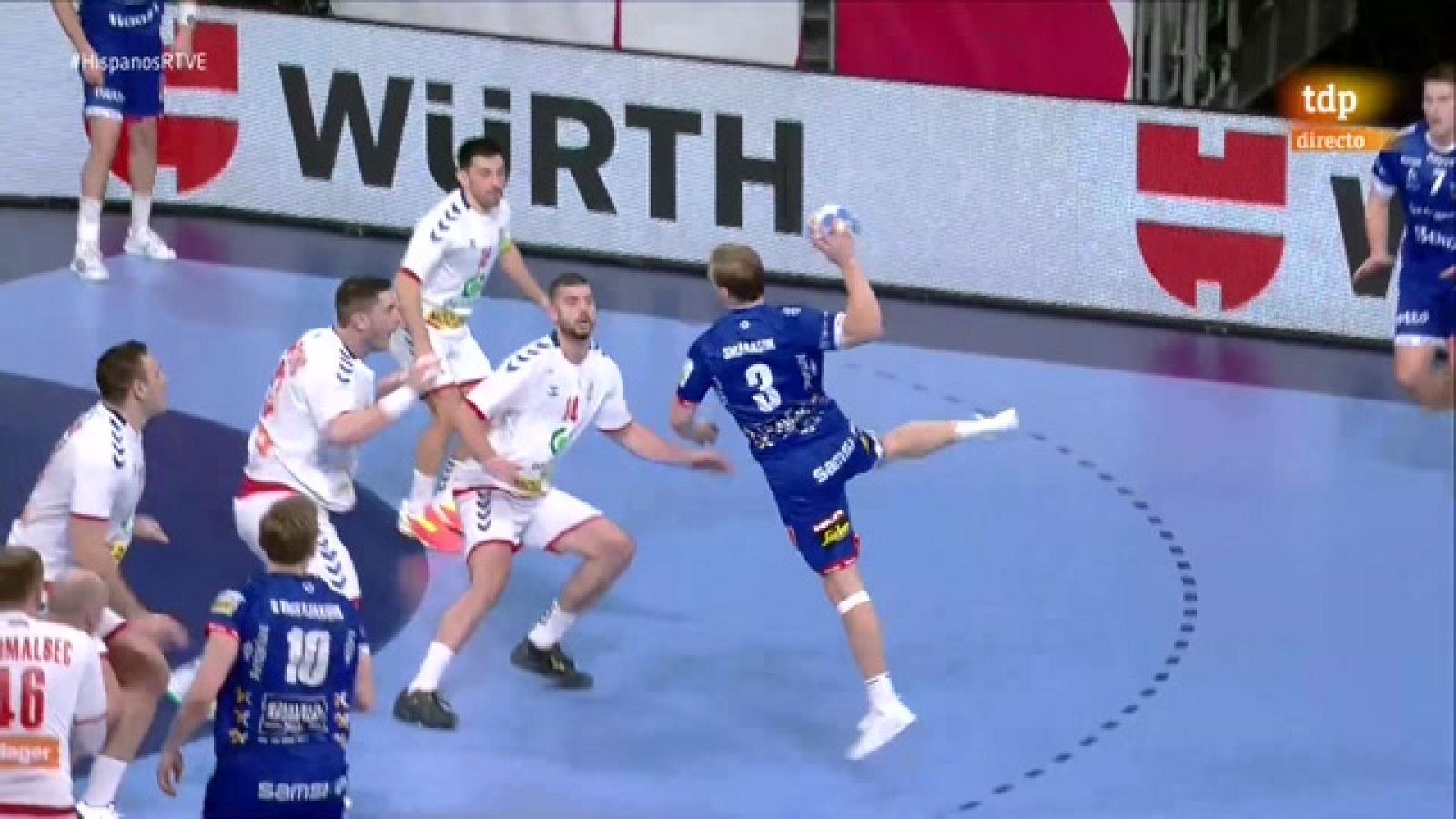 Balonmano Campeonato de Europa Masculino. 1ª Ronda Islandia Serbia