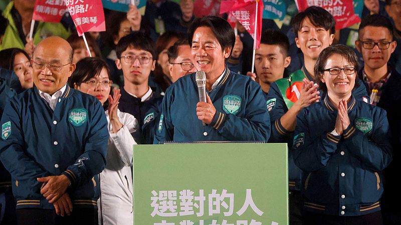 El partido gobernante de Taiwán lidera las encuestas de cara a las elecciones