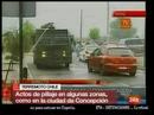  - Pillaje tras el seísmo en Chile