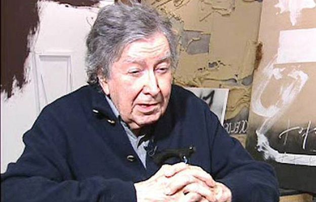  - Tapies abre su estudio a TVE