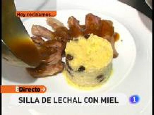 RTVE Cocina - Silla de lechal con miel