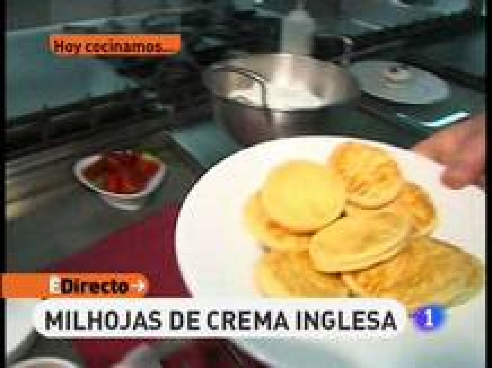 RTVE Cocina: Milhojas de crema inglesa | RTVE Play