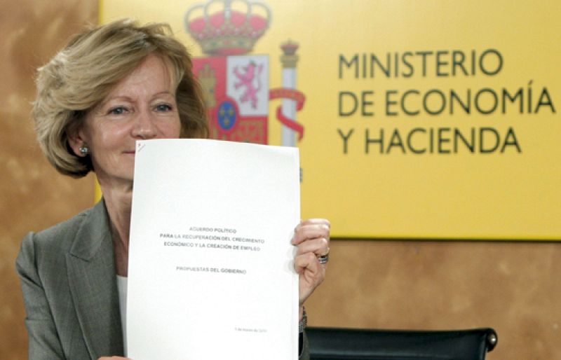 Los partidos políticos dan su opinión sobre el documento  con las propuestas para un pacto económico. 