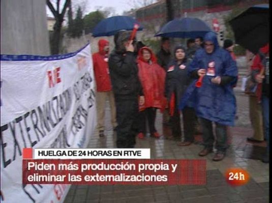 Huelga de 24 horas en RTVE