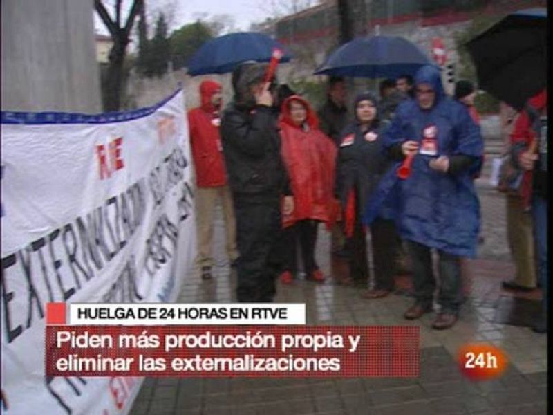 Huelga de 24 horas en RTVE