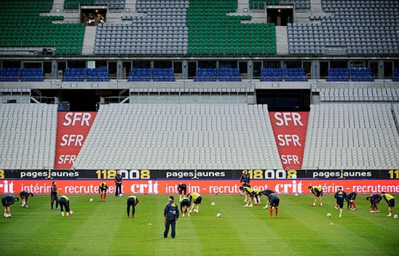 España busca asaltar Saint Denis