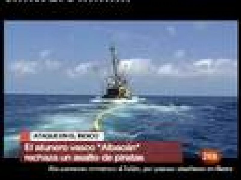 El atunero 'Albacán' repele un ataque pirata con granadas en aguas del Índico