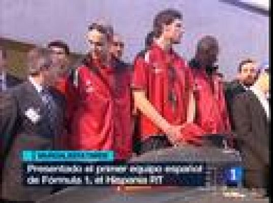  - Hispania presenta su coche