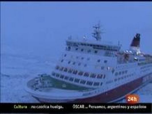 Liberados barcos en el Ártico