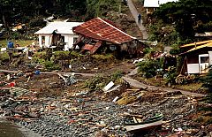 Situación de angustia en Chile tras la última sacudida