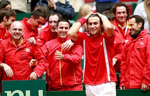  - España, en cuartos de la Davis