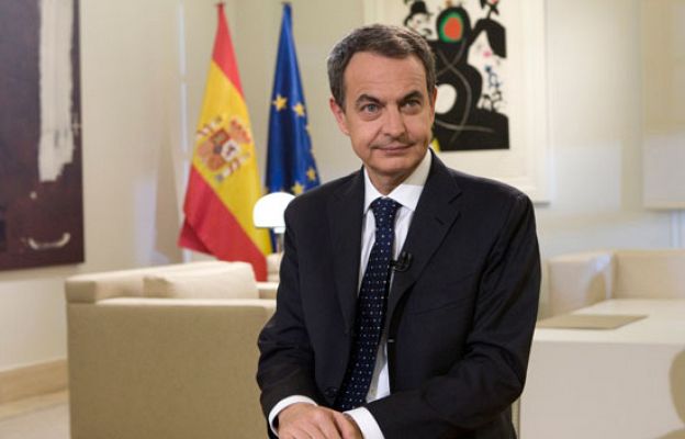  - Zapatero contento con el Gobierno