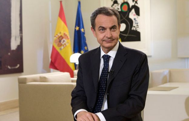 Zapatero contento con el Gobierno