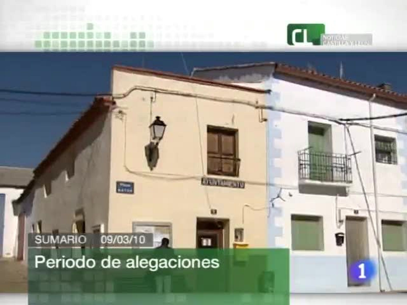 Noticias Castilla y León. Informativo Territorial de Castilla y León. (09/03/10)