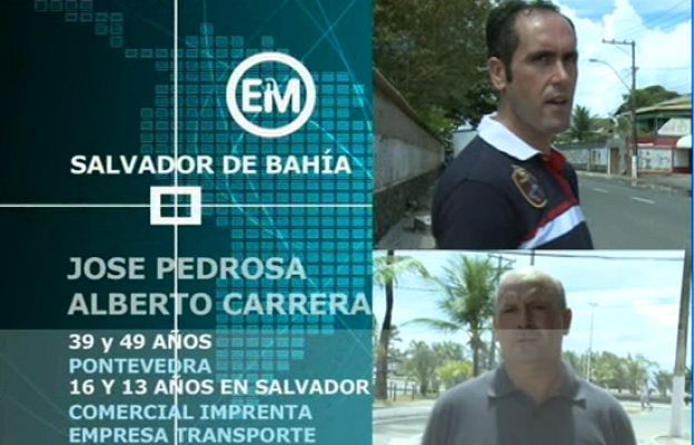 Españoles en el mundo - Salvador de Bahía - Alberto y Jose