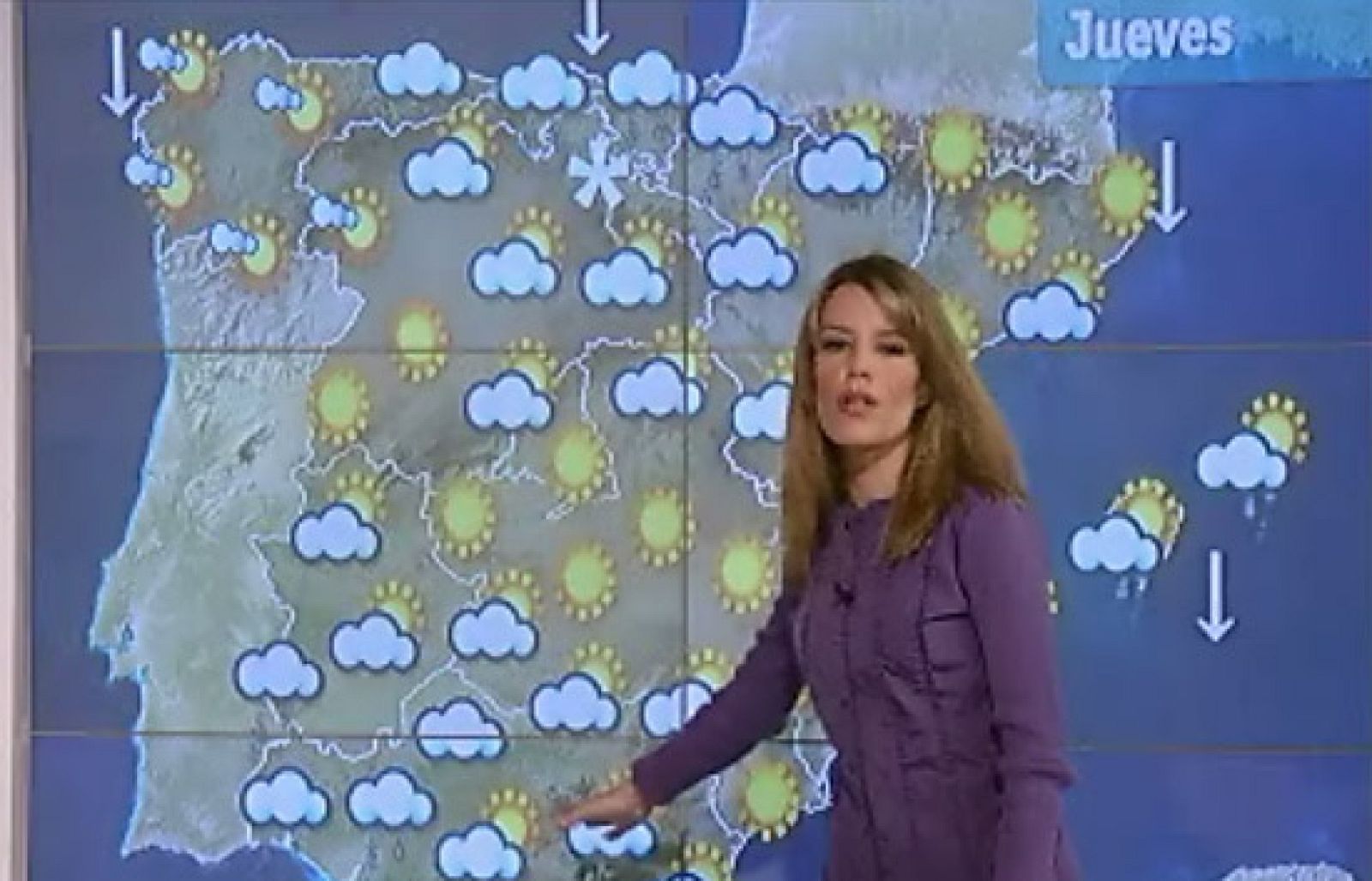 Nieve en el norte y Baleares