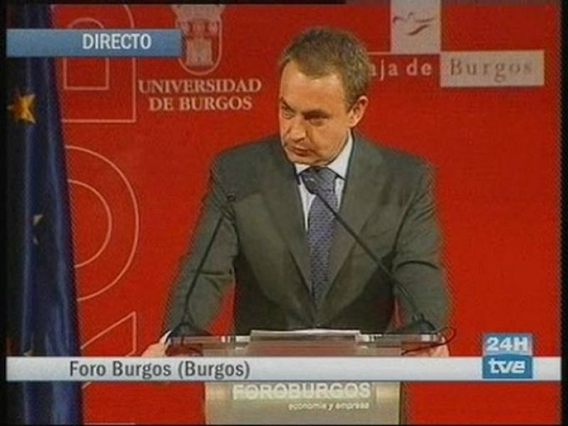 El presidente del Gobierno transmite un mensaje de calma ante la situación económica del país.