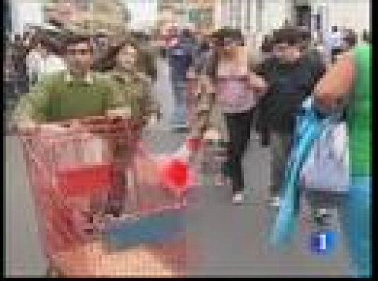 Telediario 1 - Telediario en 4' - 11/03/10