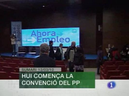 L'informatiu - Comunitat Valenciana - L'informatiu Comunitat Valenciana - 12/03/10