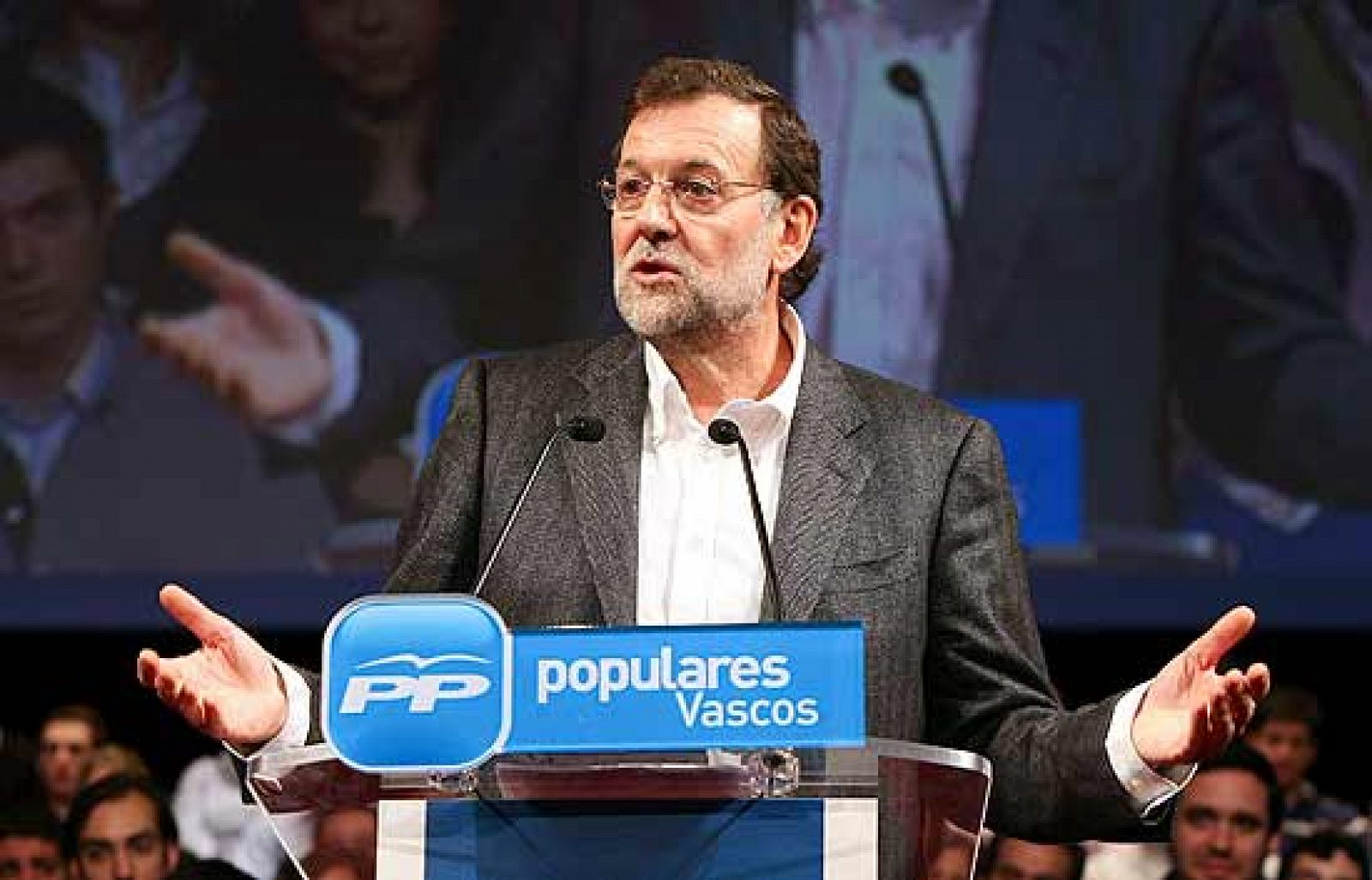 Rajoy elogia el pacto del País Vasco