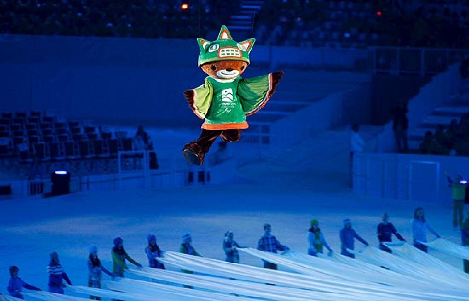 Ceremonia de inauguración de los X Juegos Paralímpicos de Vancouver 2010. 