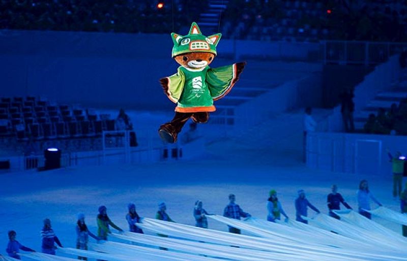 Ceremonia de inauguración de los X Juegos Paralímpicos de Vancouver 2010. 