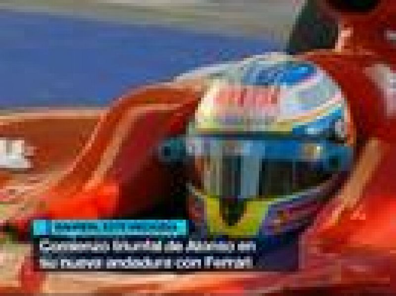 Fernando Alonso ha comenzado su idilio con ferrari de la mejor manera posible, venciendo la primera carrera en Bahrein.