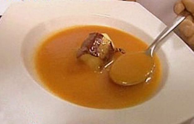 RTVE Cocina - Sopa de tomate con melón y jamón