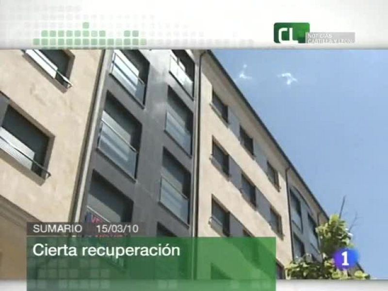 Noticias Castilla y León. Informativo Territorial de Castilla y León. (15/03/10) 