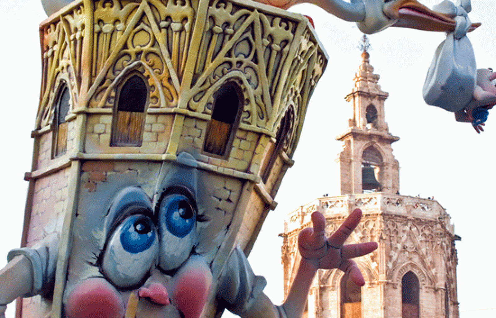 Plantà infantil de las Fallas 2010 en Valencia