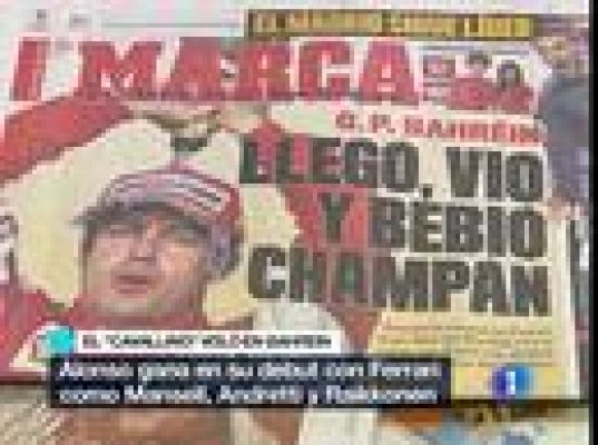  - El mundo saluda al nuevo Alonso