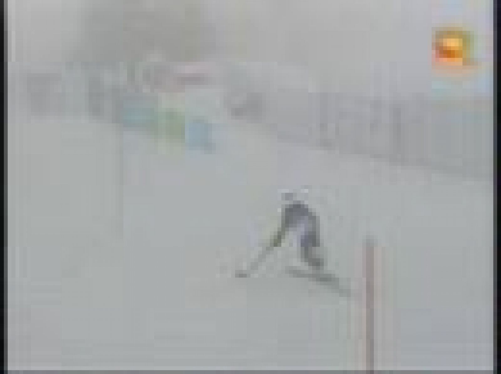 La esquiadora Úrsula Pueyo ha caído en la primera manga de Slalom de los Juegos Olímpicos de Vancouver y ha sido eliminada de la prueba.