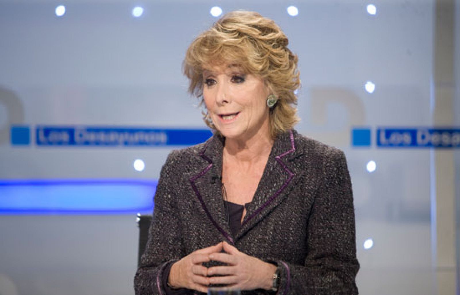 Esperanza Aguirre ha matizado en Los Desayunos de TVE su llamamiento a la rebelión contra el pago del IVA.