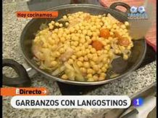 RTVE Cocina - Garbanzos con langostinos