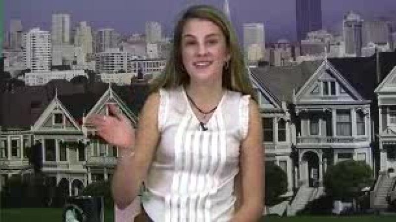  Rebekah Austin, de 17 años, de Mill Valley, California, ha sido una de las ganadoras del concurso de vídeos convocado por internet