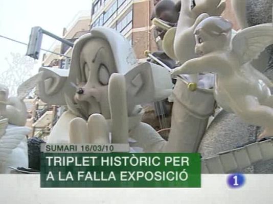 L'informatiu - Comunitat Valenciana - L'informatiu Comunitat Valenciana - 16/03/10