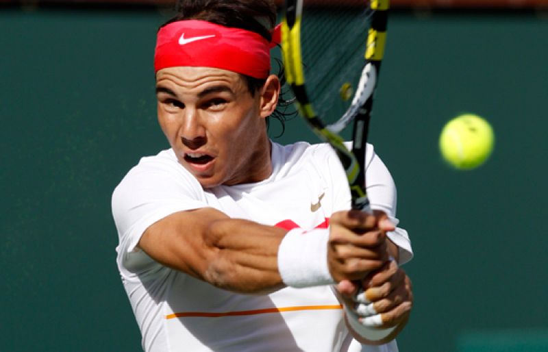 Rafael Nadal ha destrozado al croata Ancic en la tercera ronda de Indians Wells y comienza a coger el nivel que le llevo a lo más alto en la ATP.