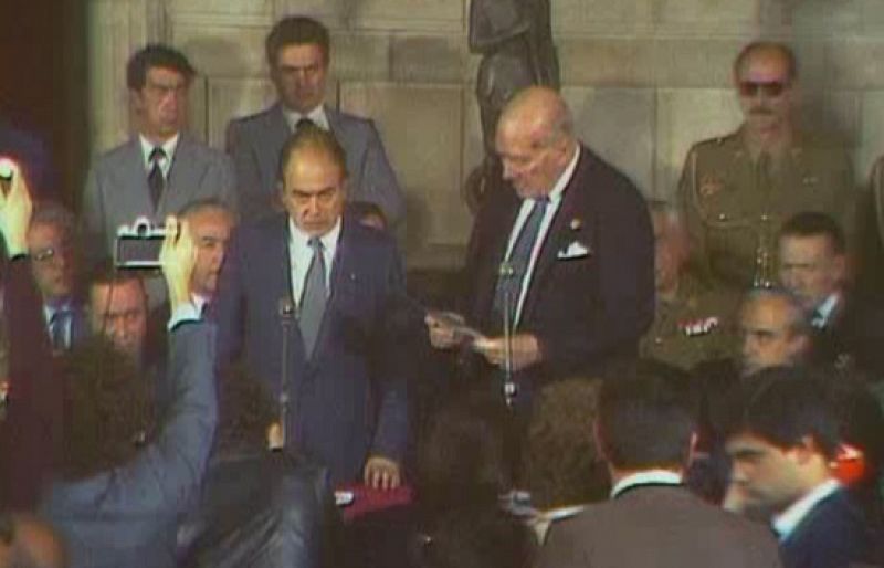 El Parlament de Catalunya un any després (1981)