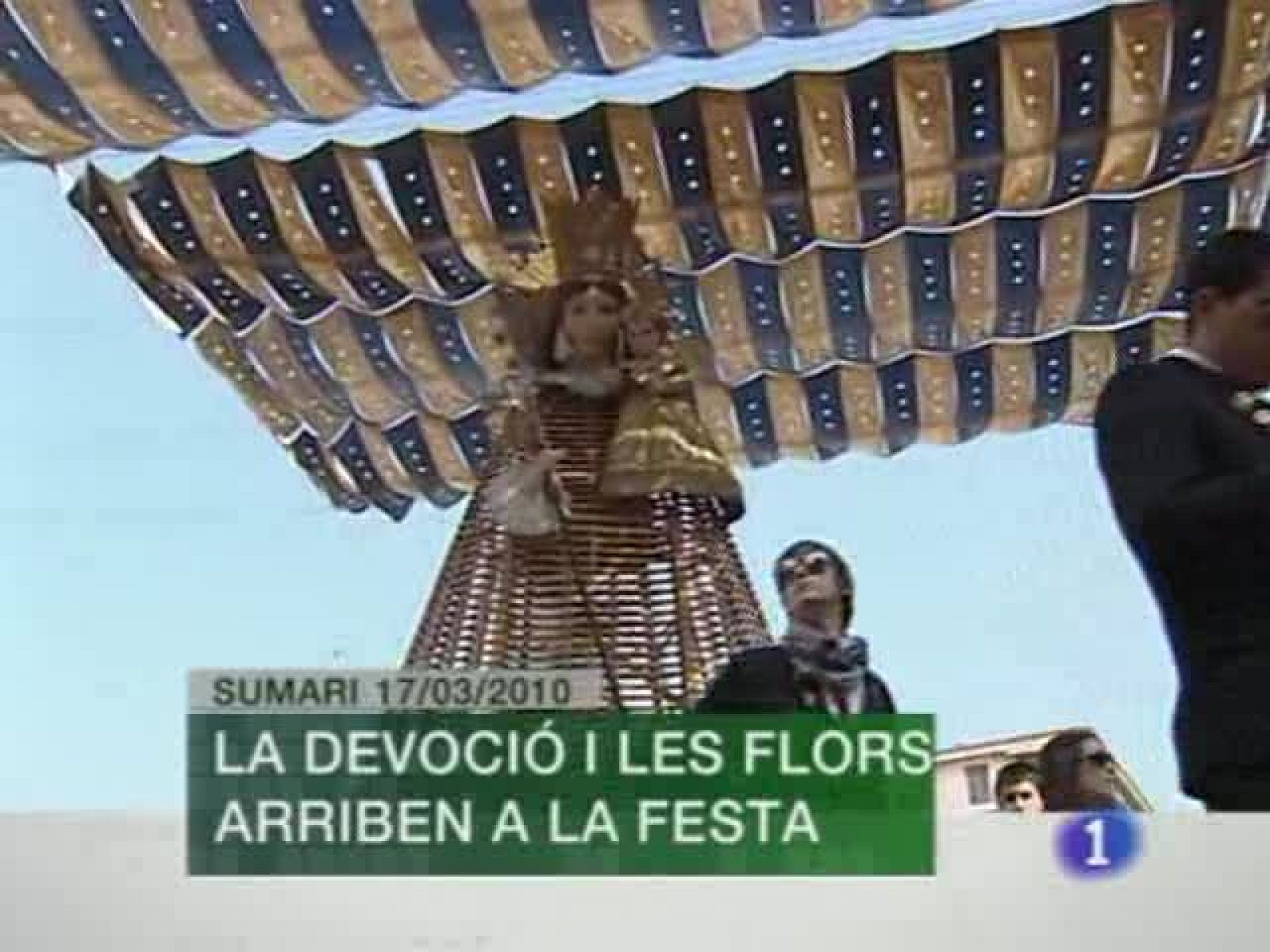 L'Informatiu. Informativo Territorial de la C. Valenciana (17/03/10)