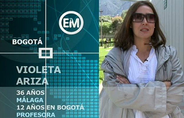 Españoles en el mundo - Bogotá - Violeta