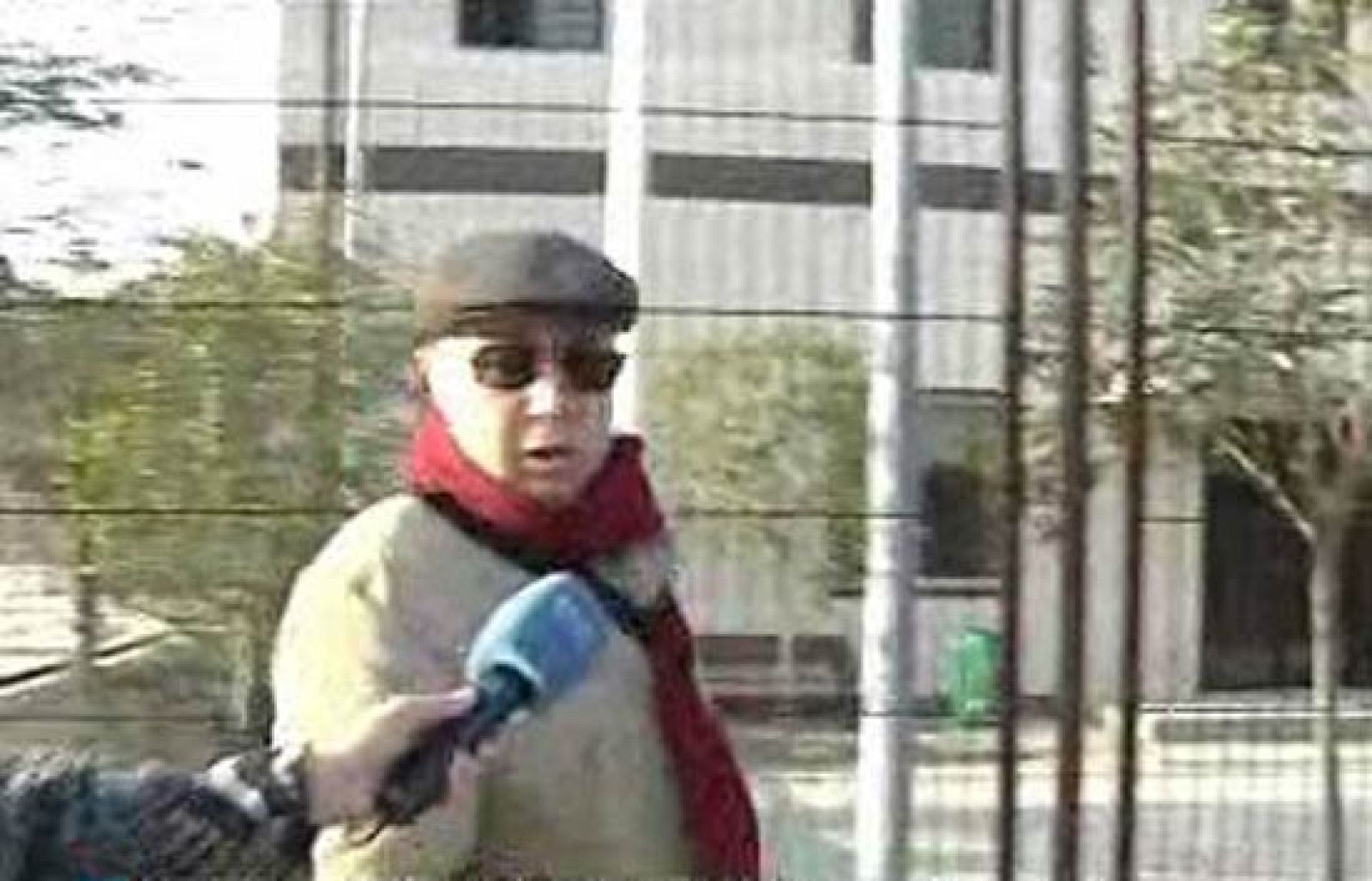 Primeras imágenes de Roldán para firmar su carta de libertad | Ver